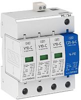 Ограничитель импульсных напряжений УЗИП OBO SurgeController 4п L1-L2-L3-N-PE классII+III 10кА с NFC картинка